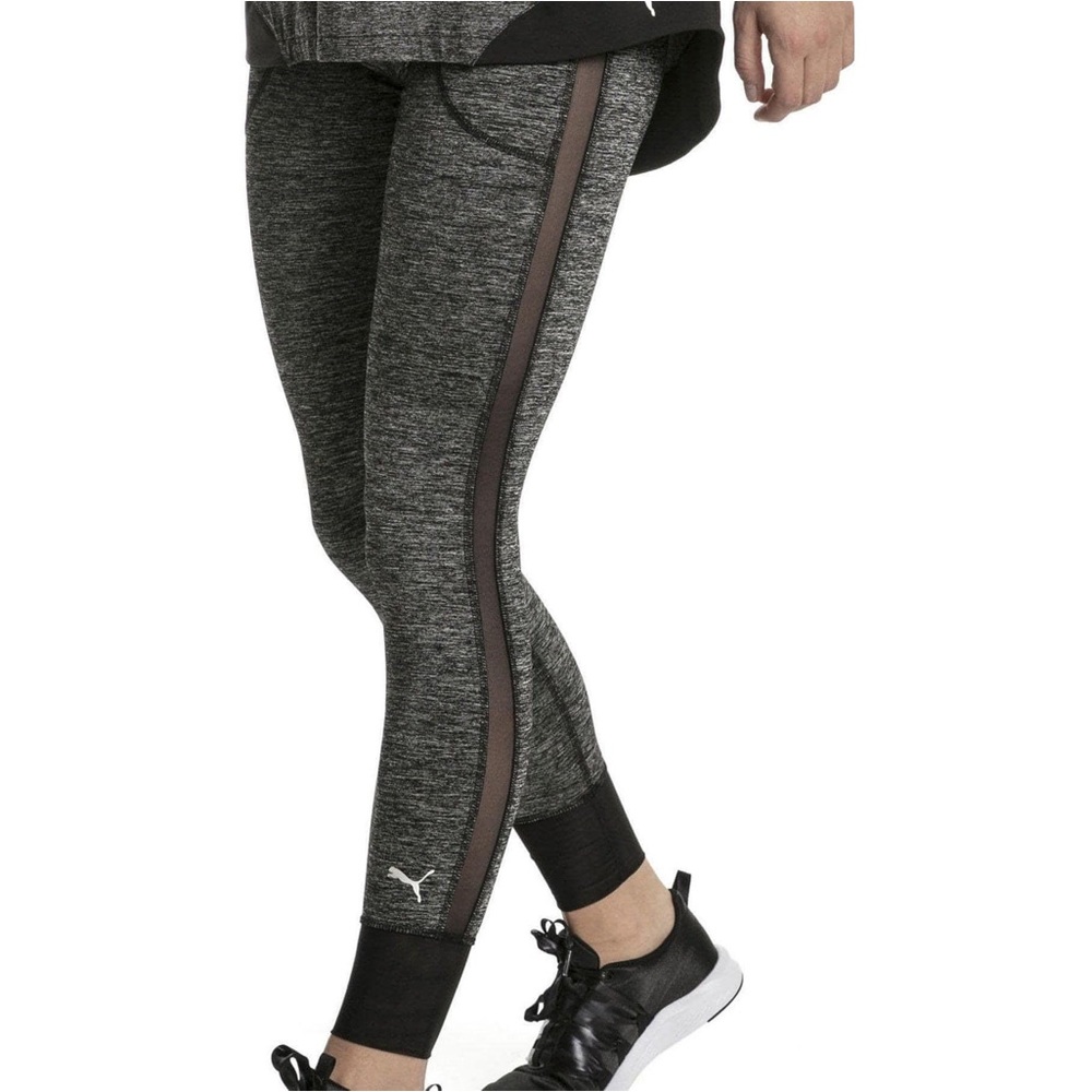 Puma Jogger-Style Leggings, Heather Gray